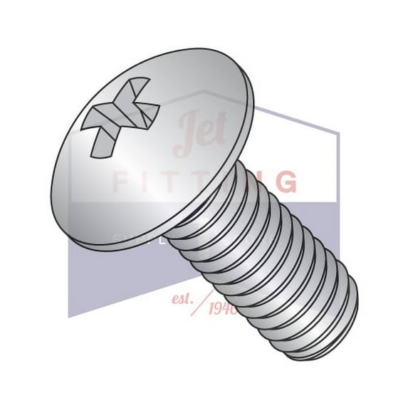 8-32 x 1 1/4" Machine Screws | Phillips | Truss Head | 18-8 Stainless Steel (Quantity: 2000)
