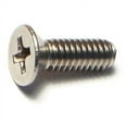 thumbnail image 1 of #8-32 x 1/2" 18-8 Stainless Steel Coarse Thread Phillips Flat Head Machine Screws MSFSS-218, 1 of 1