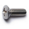 thumbnail image 1 of #8-32 x 1/2" 18-8 Stainless Steel Coarse Thread Phillips Oval Head Machine Screws MSOSS-094, 1 of 1