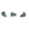 thumbnail image 1 of 8-32 x 1/2" Type F Thread Cutting Screws / Slotted / Round Head / Steel / Zinc - 1000 Piece Carton, 1 of 1