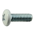 thumbnail image 1 of #8-32 x 1/2" White Head Zinc Phillips Pan Head Machine Screws (30 pcs.), 1 of 1