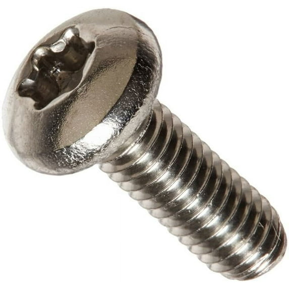 8-32 x 1/4" Machine Screws / Torx / Six-Lobe / Pan Head / 18-8 Stainless Steel (Quantity: 1000 pcs)