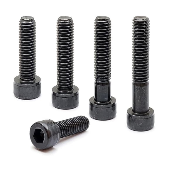 - #8-32 x 1/8" Socket Head Screws, A574, Alloy Steel, Black Oxide, 100 Pack