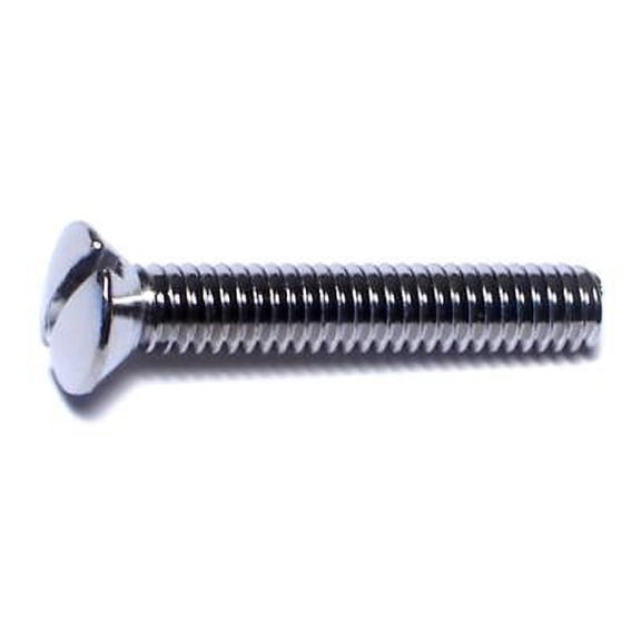 #8-32 x 1" Brass Slotted Oval Head Machine Screws MSOB-040 (15 pcs.)