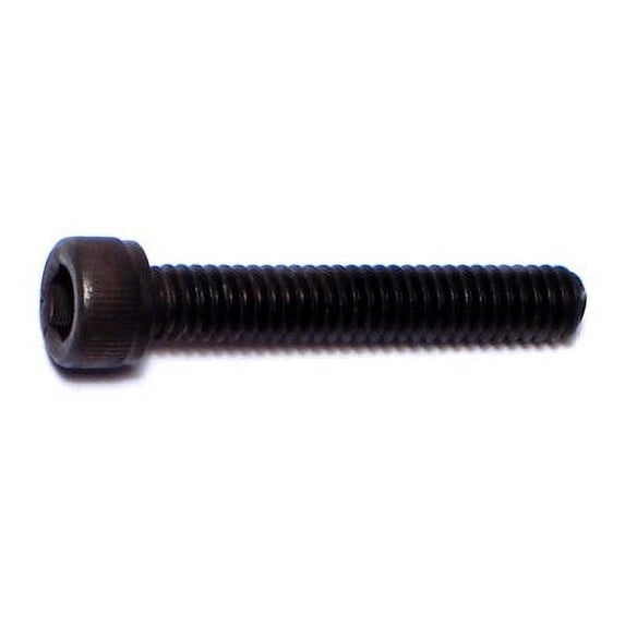 #8-32 x 1" Plain Steel Coarse Thread Socket Cap Screws (8 pcs.)