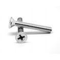 thumbnail image 1 of #8-32 x 2 1/2" (FT) Coarse Thread Machine Screw Phillips Flat Head Low Carbon Steel Zinc Plated Pk 100, 1 of 1