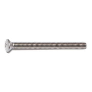 #8-32 x 2" 18-8 Stainless Phillips Oval Head Machine Screws 100 pcs.