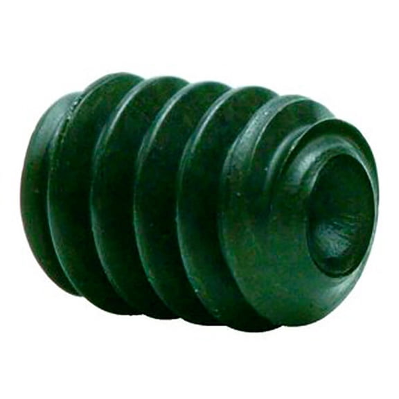 Holo-Krome 32072, 8-32x3/16 Cup Point Socket Set Screw, Steel, Black Oxide, UNC, 100/Pk