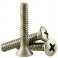 thumbnail image 1 of 8-32 x 3/4" Machine Screws / Phillips / Oval Head / 18-8 Stainless Steel (Quantity: 4000 pcs), 1 of 1