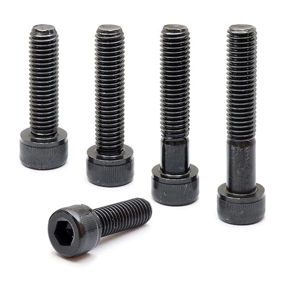 - #8-32 x 3/4" Socket Head Screws, A574, Alloy Steel, Black Oxide, 250 Pack