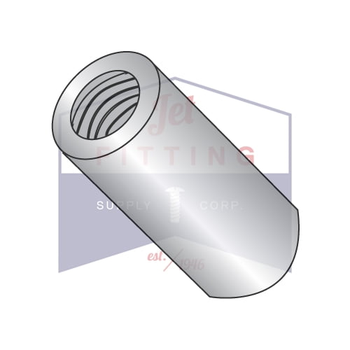 8-32 x 3/8" 1/4" OD Round Standoffs (Female-Female) | Stainless Steel (Quantity: 500)