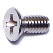 #8-32 x 3/8" 18-8 Stainless Phillips Flat Head Machine Screws 24 pcs.