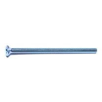 #8-32 x 3" Zinc Plated Steel Coarse Thread Phillips Flat Head Machine Screws MSCFS-249