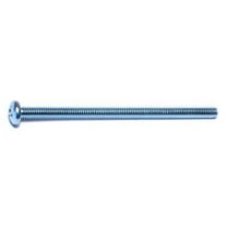 #8-32 x 3" Zinc Plated Steel Coarse Thread Phillips Pan Head Machine Screws MSCPS-163