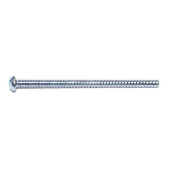 #8-32 x 3" Zinc Slotted Round Head Machine Screws MSCRS-286 (20 pcs.)