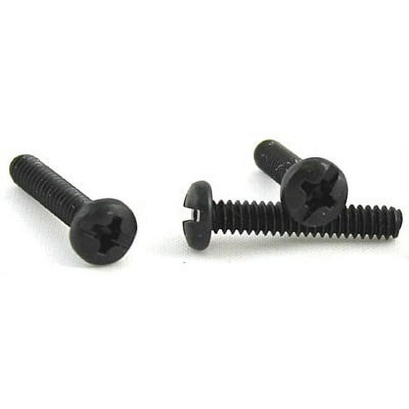 8-32 x 5/16" Machine Screws / Combo / Pan Head / Steel / Black Oxide - 10000 Piece Carton