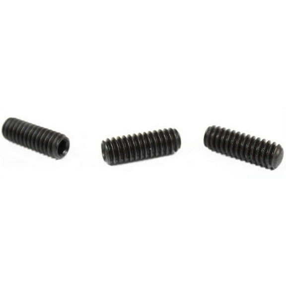8-32 x 5/16" Oval Point Socket Set Screws / Alloy Steel / Black Oxide - 5000 Piece Carton