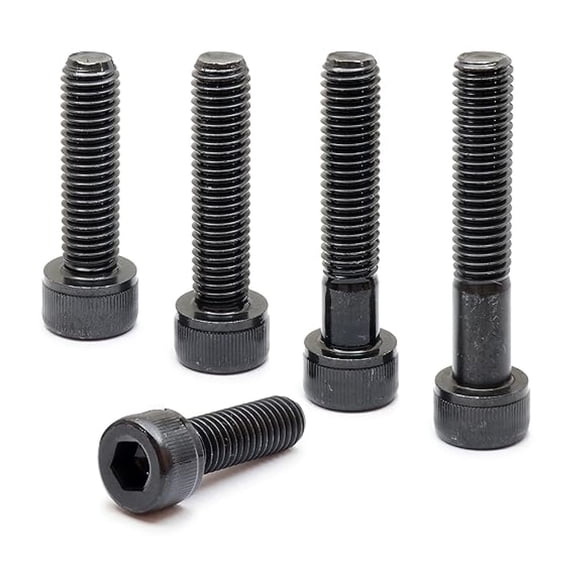 - #8-32 x 5/16" Socket Head Screws, A574, Alloy Steel, Black Oxide, 100 Pack