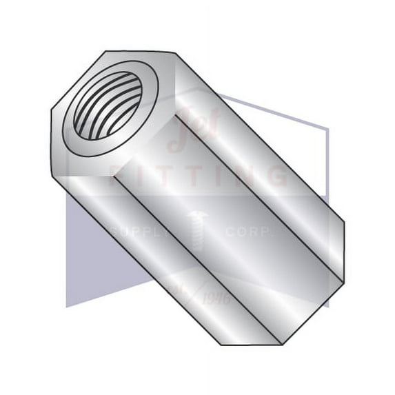8-32 x 5/8" 3/8" OD Hex Standoffs (Female-Female) | Aluminum (Quantity: 1000)