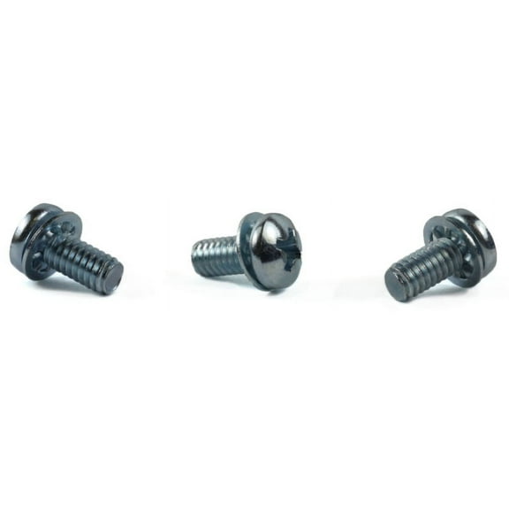 8-32 x 7/16" SEMS Screws / Internal Tooth Washer / Phillips / Pan Head / 18-8 Stainless Steel - 5000 Piece Carton