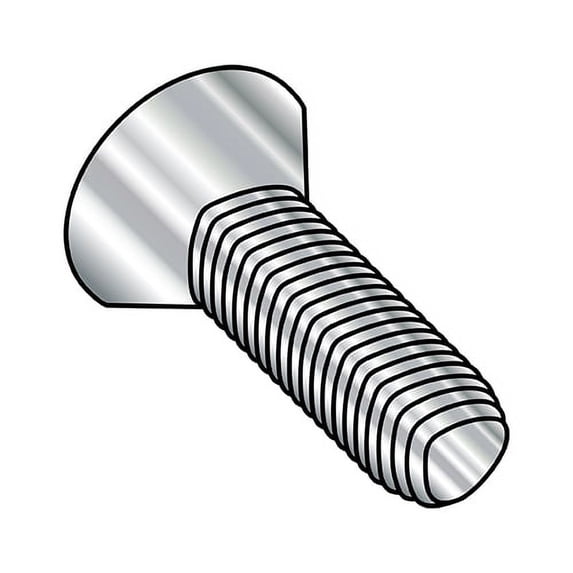 8-32X3/4 Phil Flat Thread Rolling Screws Thread Rolling Screw Fully Thread 410 S/S Pass & Wax (Pack Qty 4,000) BC-0812RPF410