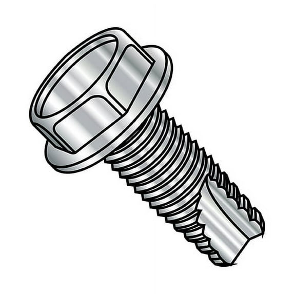 8-32X3/4 Unslotted Ind Hex Washer Thread Cutting Screw Type 23 Full Thread 18 8 Stainless St (Pack Qty 4,000) BC-08123W188