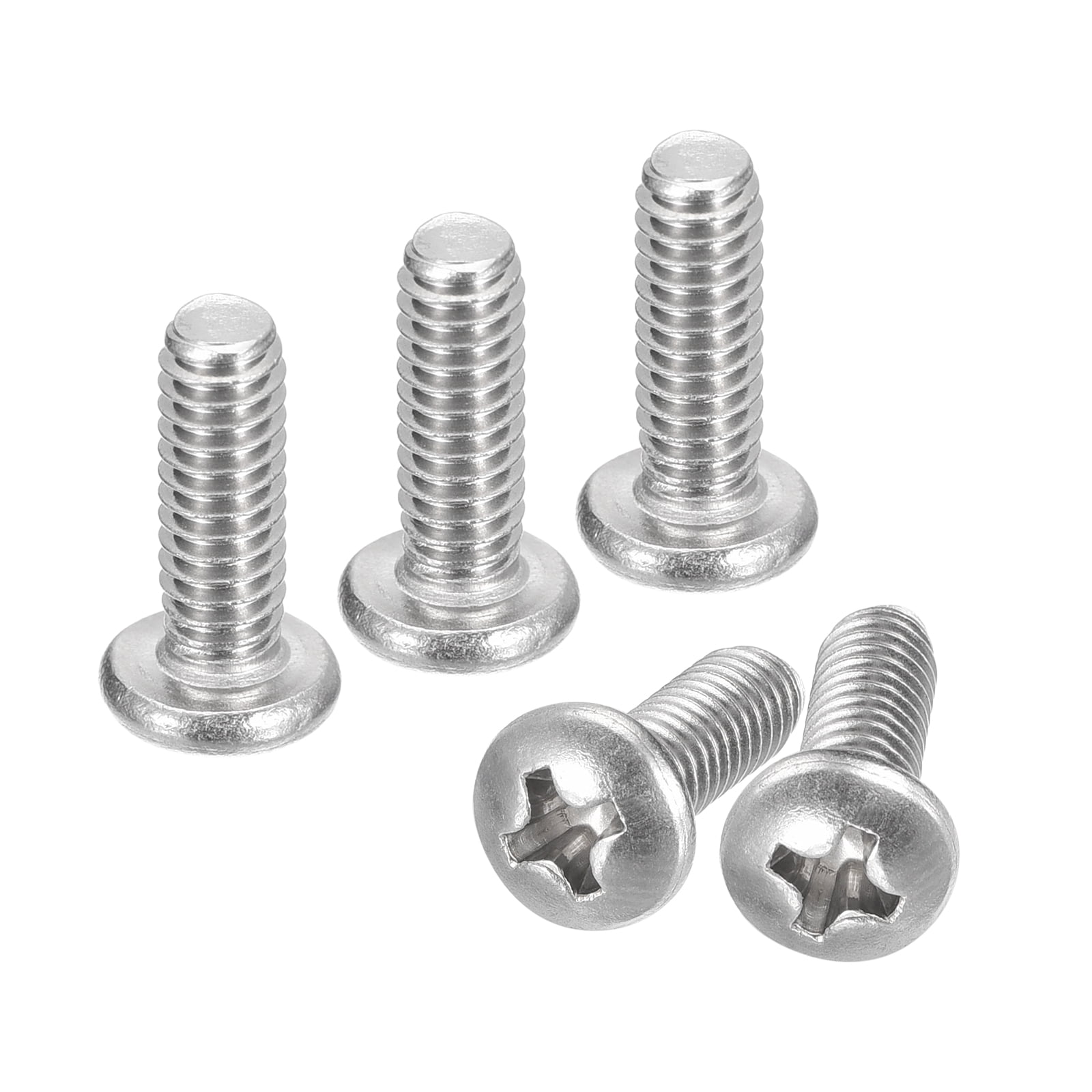 10-32 X 1/2" (FT) Fine Thread Machine Screw Hex Head Stainless Steel 18-8-704367