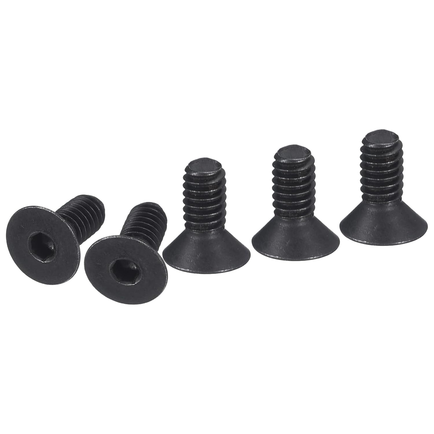 Newport Fasteners 3/8"-16 Socket Head Cap Screw, Black Oxide Alloy Steel, 5-1/2 In Length, 25 PK 660742-25 - Foto 9