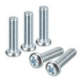 thumbnail image 1 of #8 32x5/8" Pan Head Phillips Machine Screws, 50 Pack Zinc Plated Carbon Steel Cross Head Screws, 1 of 5