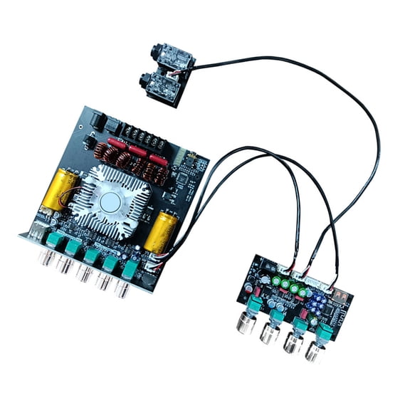 8-36V Amplifier Preamp Module with DSP Sound Control for Karaoke & Home Theater