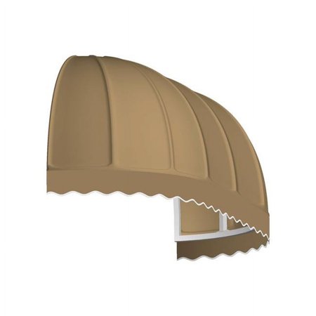 8.38 ft. Chicago Window & Entry Awning, Tan - 31 x 24 in.