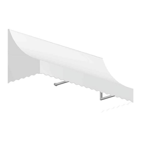 8.38 ft. Nantucket Window & Entry Awning, Off White - 31 x 24 in.
