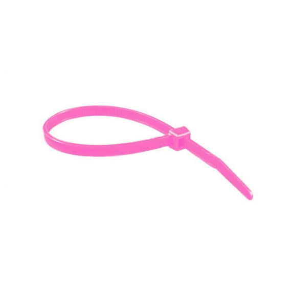 8" 40lb Florescent Pink Cable Ties 100/bag Part # C8-40-Flo Pink