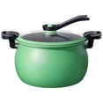 thumbnail image 1 of 8.45 QT Micro Pressure Cooker for Home Use, Maifan Stone Nonstick Coating, Large Capacity Pressure Cooker with Glass Lid, Multifunction Pressure Cooker for Stewing, Braising, and Soup, 1 of 8