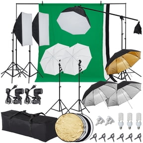 8.510ft Adjustable Photography Lighting Softbox Kit Professional Studio Light Diffuser with Sturdy Frame for Portrait, Product, and Video Shoot Lighting