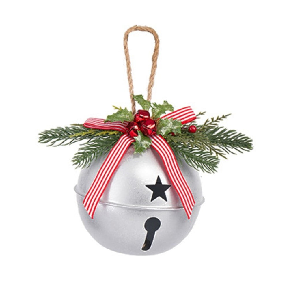 8.521CM Large Size Metal Jingle Bell Christmas Tree Decorations