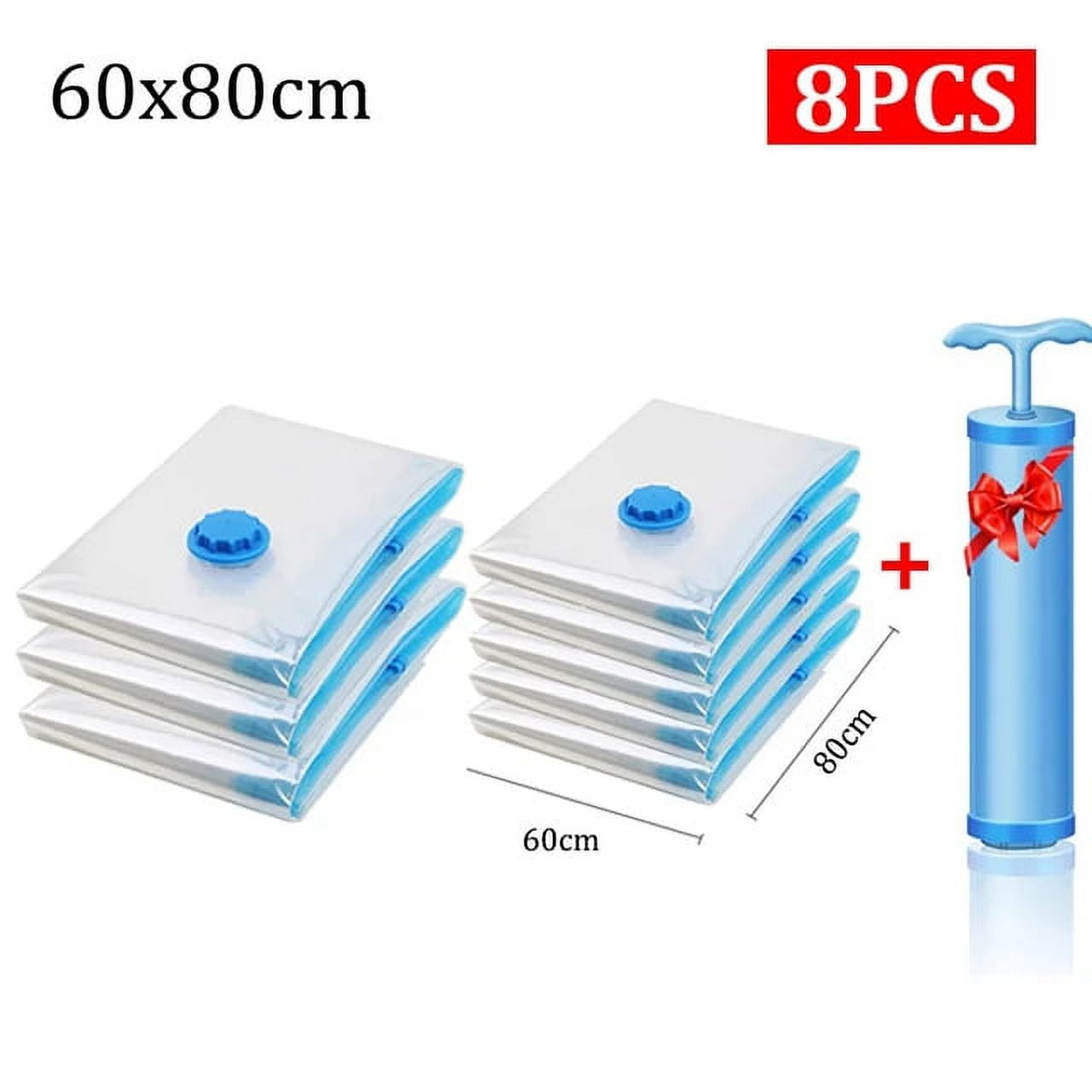 8/5/3/2/1PCS Vacuum Bags Down Vacuum Compression Pack Storing Clothes