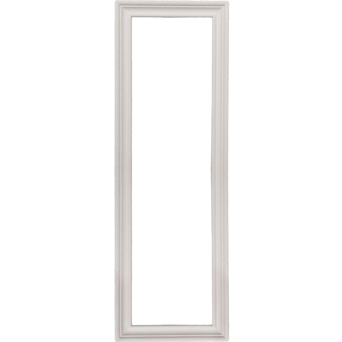 Primed White Polyurethane Crown Moulding Frame, 8 5/8"W x 26"H
