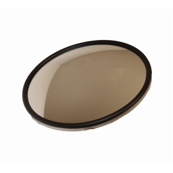 8.5" Convex Off-Set Mirror - Center Mount, L Bracket Included For Easy Replacement, Replaces Oem: 97814