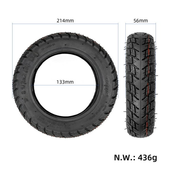 8.5 Inch 8 1/2*2(50-134) Tubeless Off-road Tyre for For For For VSETT 9&9+/ 9 Scooters