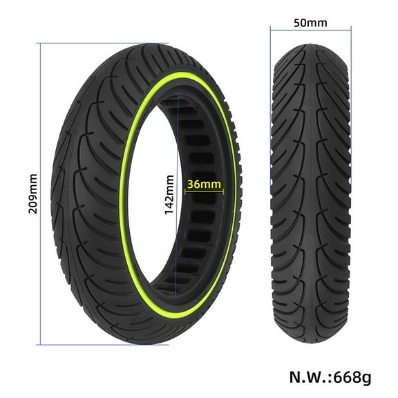8.5 Inch/ 8 1/2X2 Solid Tyre/ With Fluorescent Strip/ For Electric-Scooter 8.5X2