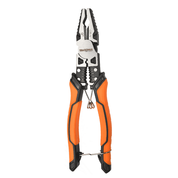 8.5-Inch Heavy-Duty Wire Cutters - CRV Steel, TPR Non-Slip Grips, Perfect for Electricians and DIY Projects