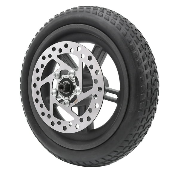 8.5 Inch Hollow Tire Rear Wheel with 120MM Disc Brake for Electric Scooter - Replacement Set