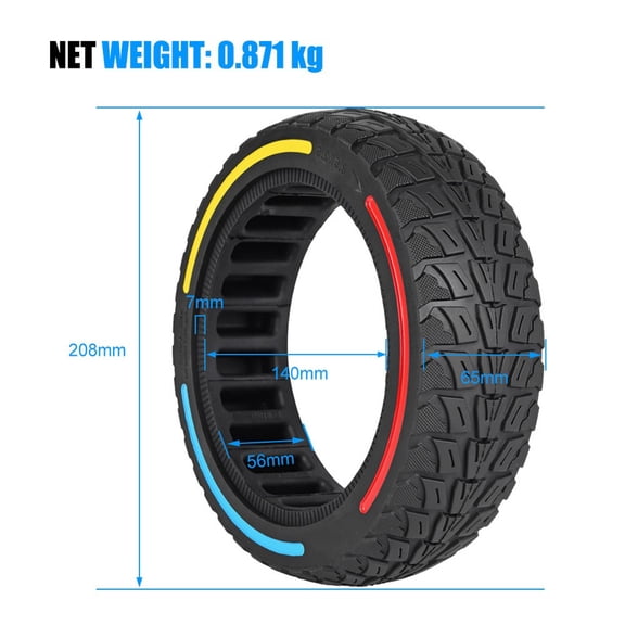 8.5 Inch Solid Tire for Dualtron Mini and Compatible Electric Scooters
