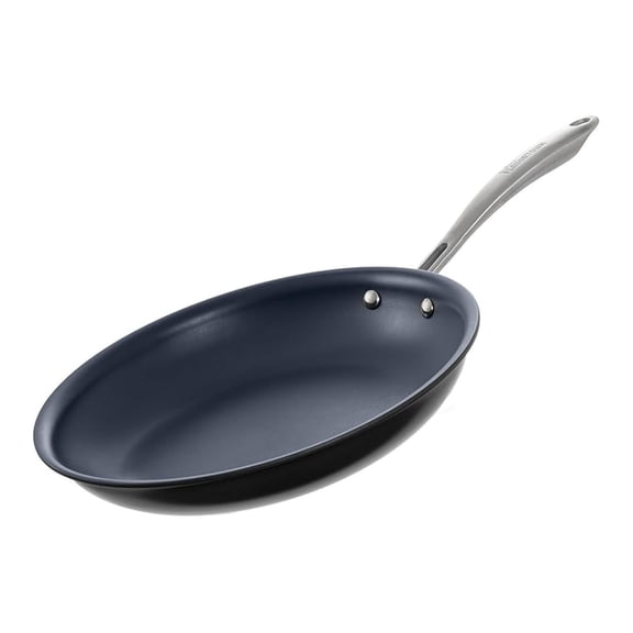 8.5" Laser Titanium Frying Pan - Non Stick Kitchen Cookware with Stainless Stay Cool Handles, Durable Cooking Pan, Oven & Dishwasher Safe, Electric Compatible
