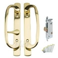 thumbnail image 1 of 8.5" Legacy Sliding Patio Glass Door Offset Handle Set - Sash Controls 2265 WITH Mortise Lock 45° for Replacement Fits 3-15/16” Screw Hole Spacing and 1-1/4" to 2-1/4" Door Thickness, 1 of 7