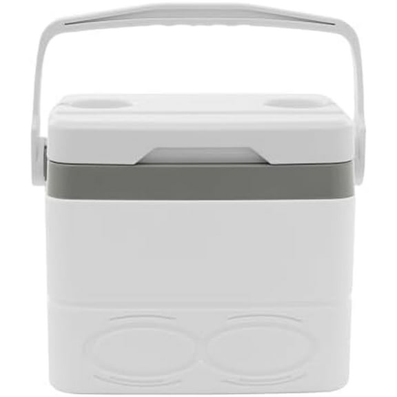 8.5 Liter Small Camping Cooler, Portable Insulated Cooler with Handle, Hard Ice Retention Cooling for Outdoor Activities, Travel, Picnic