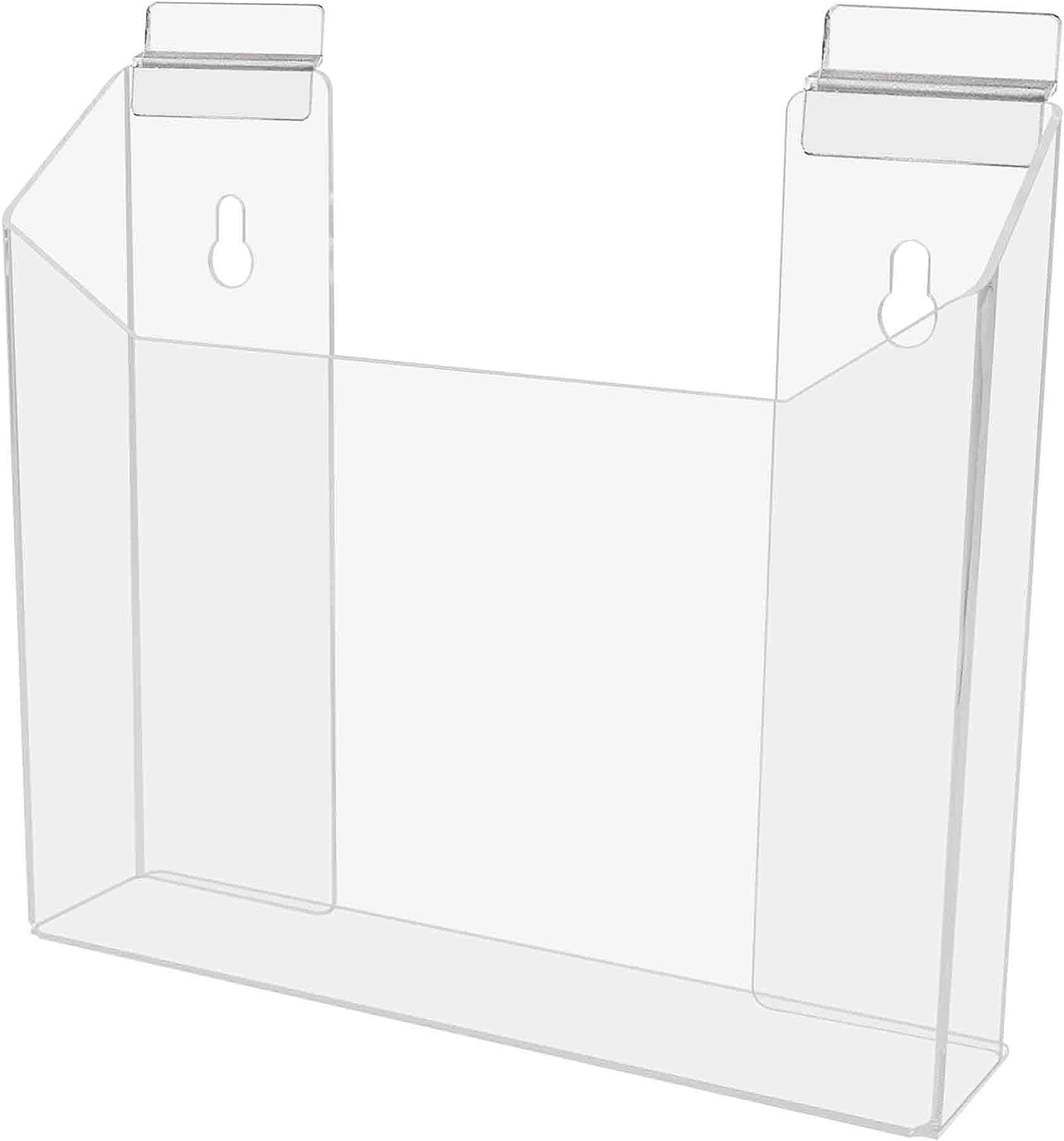 8.5" W Slatwall Catalog Rack Literature Holder Newsletters Value Pack