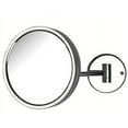 thumbnail image 1 of 8.5 in., 5X Wall Mount Mirror, Single Arm, Chrome, 1 of 1