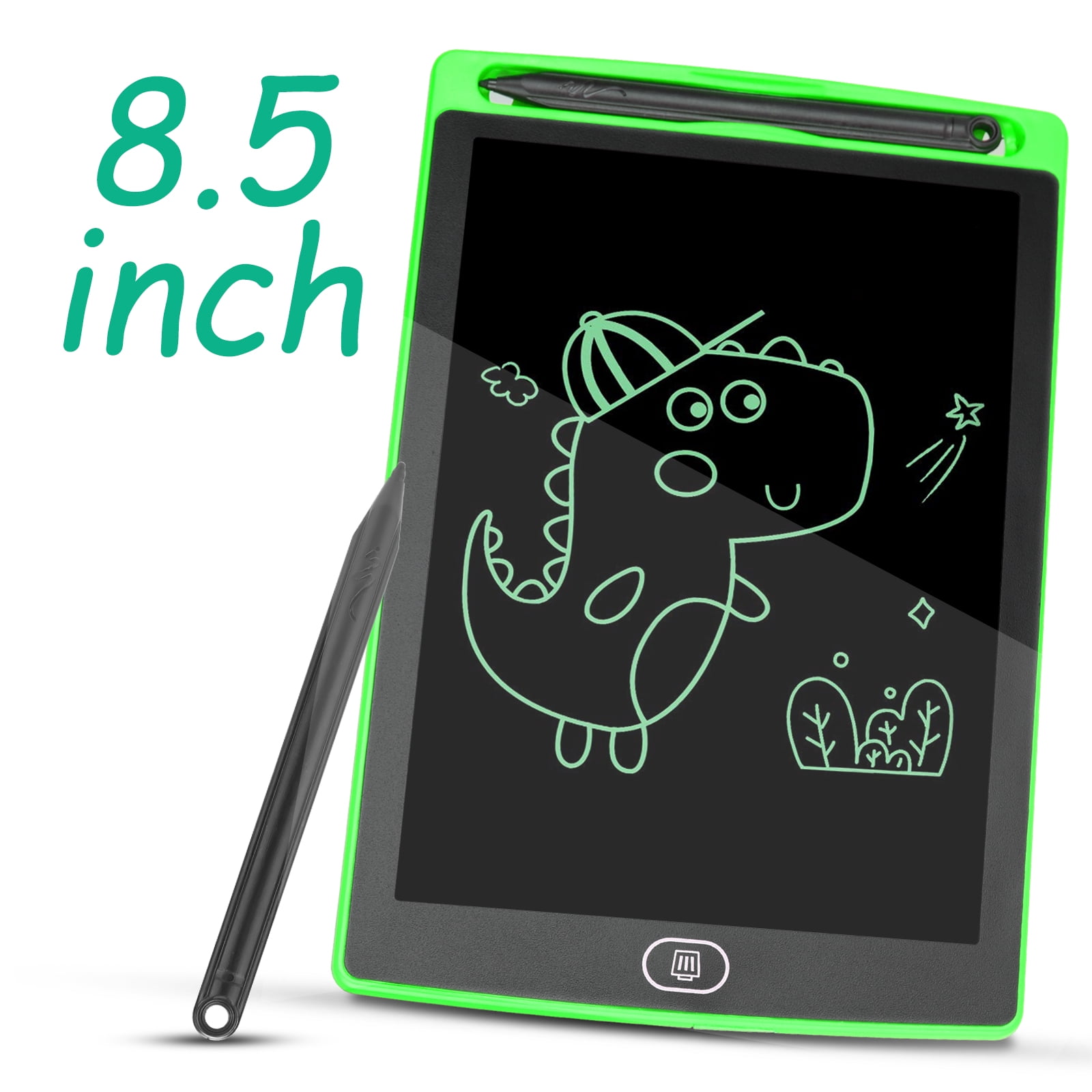 Cheap 8.5in LCD Digital Writing Tablet Portable Drawing Board (Colorful  Green)